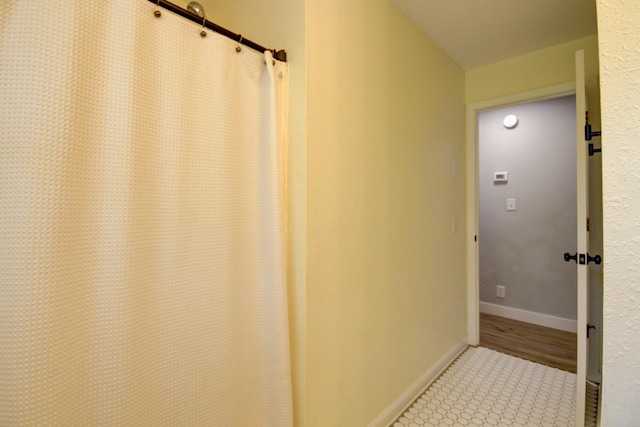 3150 Sugar Creek Rd, Woodlawn, TN 37191 - hallway with baseboards and carpet flooring
