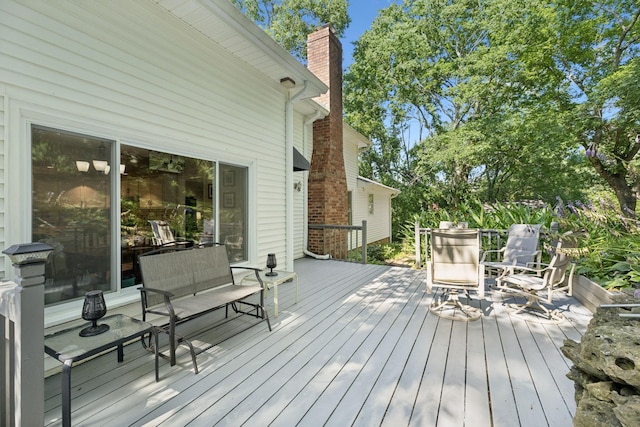 1201 Natchez Rd, Franklin, TN 37069 - view of wooden terrace