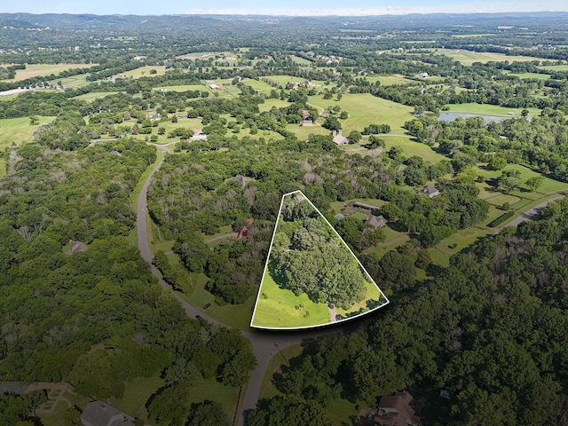 1201 Natchez Rd, Franklin, TN 37069 - view of property location featuring property boundaries highlighted and a heavily wooded area