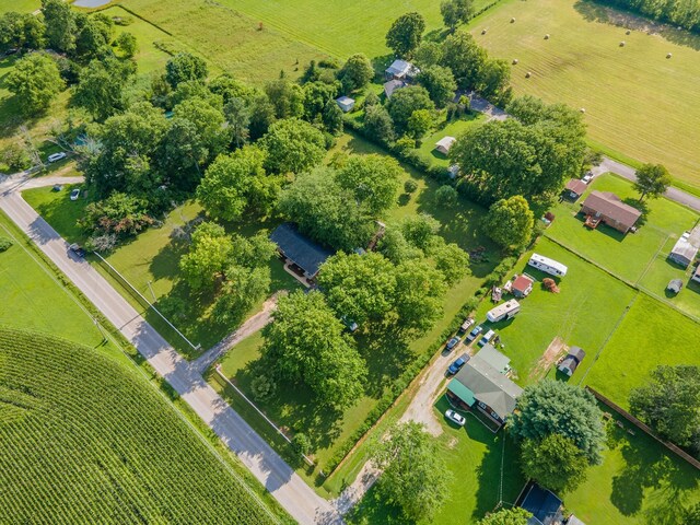 1150 Mattox Town Rd, Lawrenceburg, TN 38464 - aerial view of sparsely populated area featuring large plots for crops