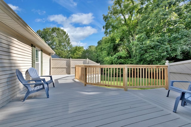 706 Running Deer Dr, Columbia, TN 38401 - view of wooden terrace