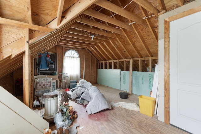 599 Countryside Dr, Loretto, TN 38469 - view of unfinished attic