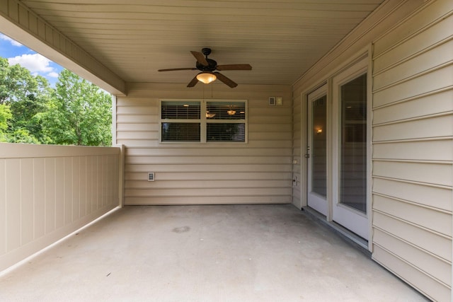 4114 Giacomo Dr, Murfreesboro, TN 37128 - view of patio featuring ceiling fan