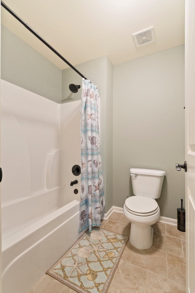 5010 Moretto Ct, Spring Hill, TN 37174 - full bathroom with shower / tub combo with curtain and toilet