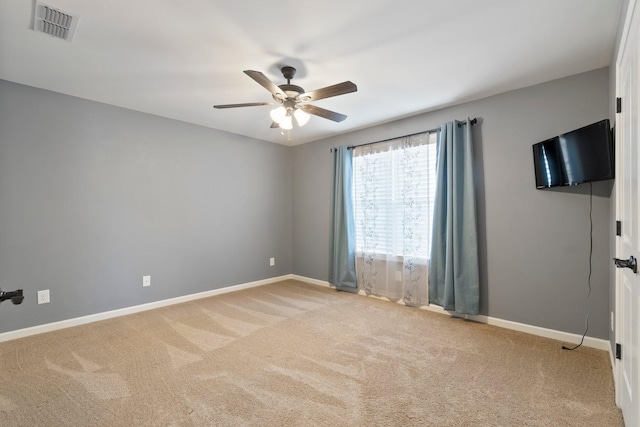 5010 Moretto Ct, Spring Hill, TN 37174 - spare room with light colored carpet and ceiling fan
