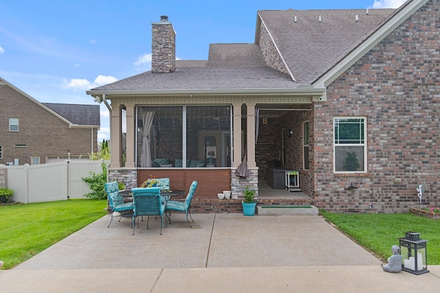 5010 Moretto Ct, Spring Hill, TN 37174 - view of patio / terrace with outdoor dining space