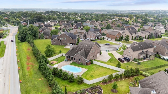 5010 Moretto Ct, Spring Hill, TN 37174 - aerial view of residential area with a pool