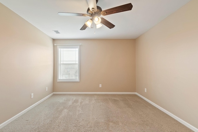 5010 Moretto Ct, Spring Hill, TN 37174 - empty room with a ceiling fan and light colored carpet