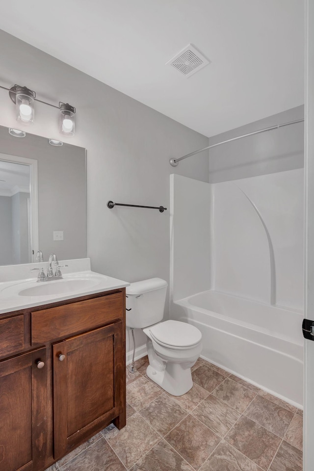 1205 Slaters Creek Rd, Goodlettsville, TN 37072 - bathroom featuring vanity and washtub / shower combination