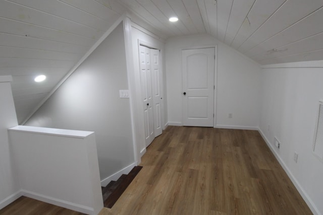 61 Kentucky Dr, Cadiz, KY 42211 - additional living space featuring lofted ceiling, wood finished floors, and recessed lighting