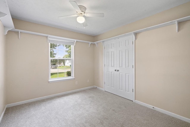 1918 Lawndale Dr, Spring Hill, TN 37174 - unfurnished bedroom with carpet flooring, ceiling fan, and a closet