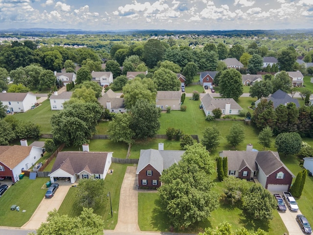 1918 Lawndale Dr, Spring Hill, TN 37174 - aerial perspective of suburban area