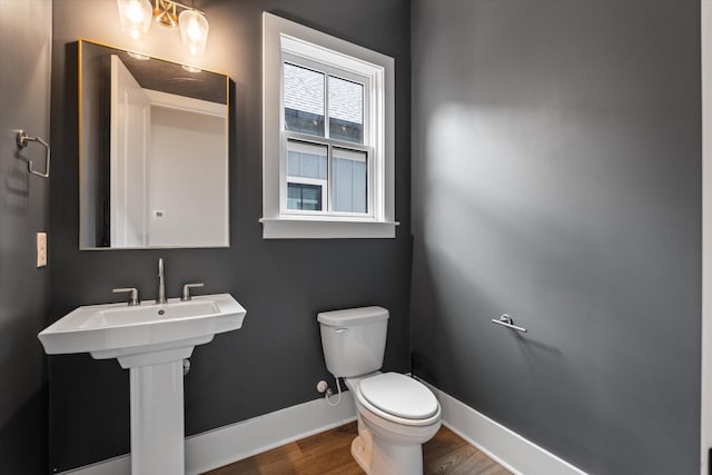 2620 Buckner Ln, Thompsons Station, TN 37179 - half bath with toilet and wood finished floors