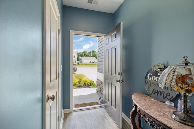 2305 Madeline Ct, Columbia, TN 38401 - foyer with wood finished floors and baseboards
