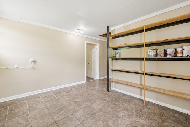 3337 Hartsville Rd, Lafayette, TN 37083 - finished below grade area with baseboards and ornamental molding