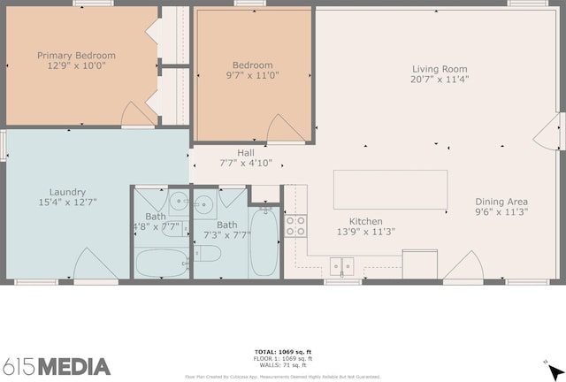 3337 Hartsville Rd, Lafayette, TN 37083 - view of property floor plan