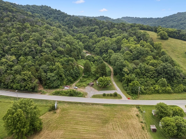 3337 Hartsville Rd, Lafayette, TN 37083 - bird's eye view of a heavily wooded area