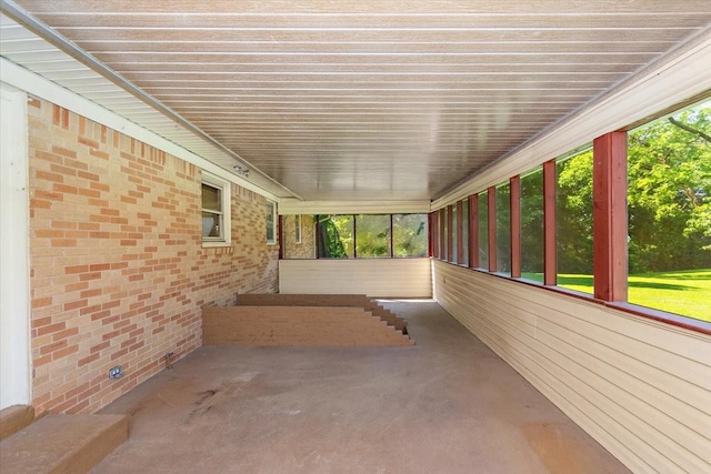 318 David St, Lawrenceburg, TN 38464 - view of unfurnished sunroom