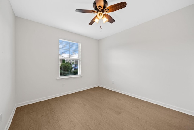 2149 Longhunter Chase Dr, Spring Hill, TN 37174 - spare room featuring wood finished floors and ceiling fan