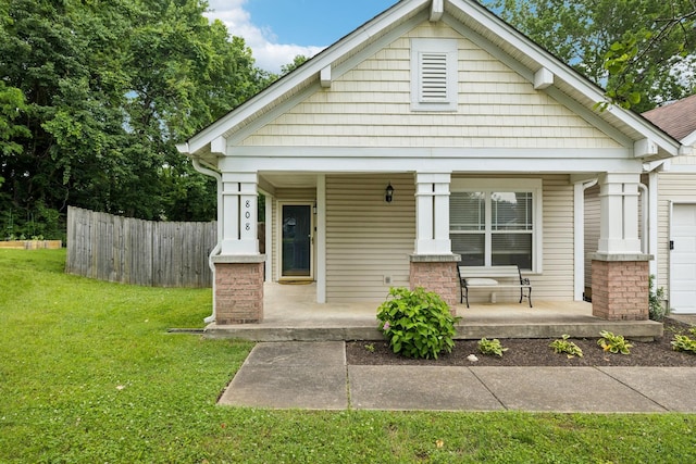 808 Garrett Way Ct, Antioch, TN 37013 - view of front facade with covered porch and an attached garage