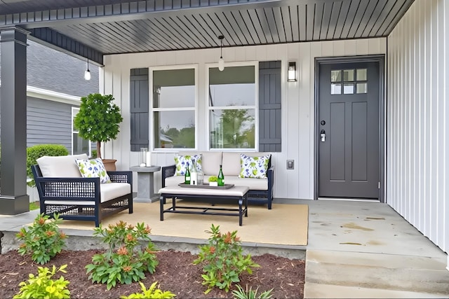 1142 Snow Ave, Madison, TN 37115 - view of exterior entry with covered porch and an outdoor living space
