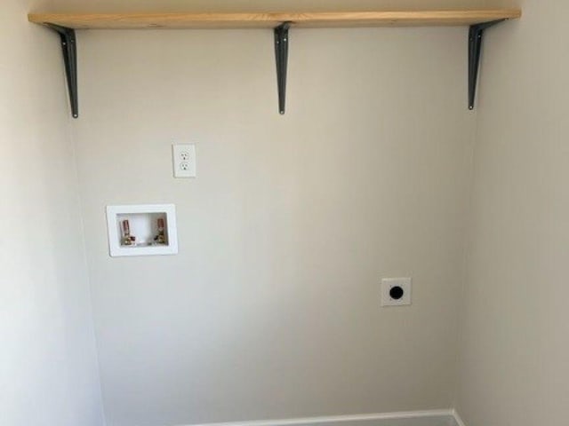 484 Meadowbrook Dr, Mcminnville, TN 37110 - laundry room with hookup for an electric dryer and washer hookup