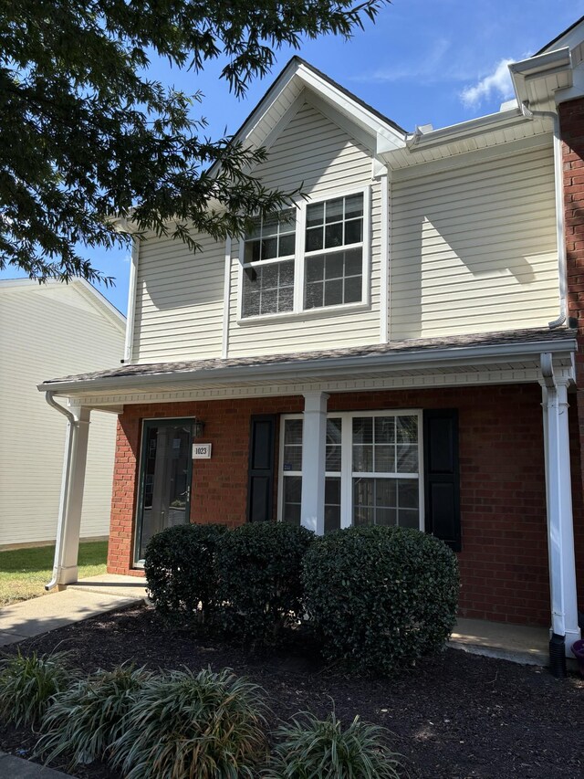 1023 Sitting Bull Xing, Murfreesboro, TN 37128 - view of property exterior with brick siding