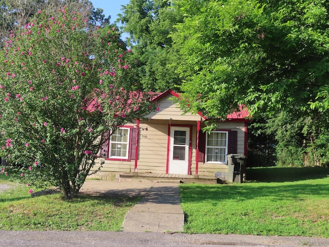 910 17th Ave E, Springfield, TN 37172 - view of property hidden behind natural elements with a front yard and a porch