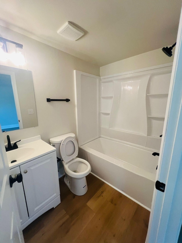 11120 Central Pike, Mount Juliet, TN 37122 - bathroom featuring vanity, wood finished floors, and bathing tub / shower combination
