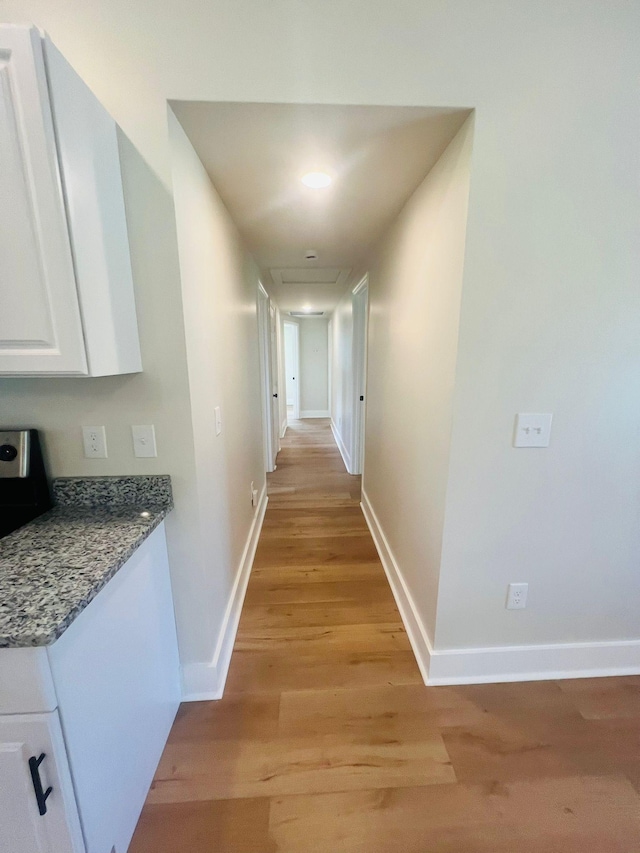 11120 Central Pike, Mount Juliet, TN 37122 - hallway featuring light wood-style flooring and baseboards