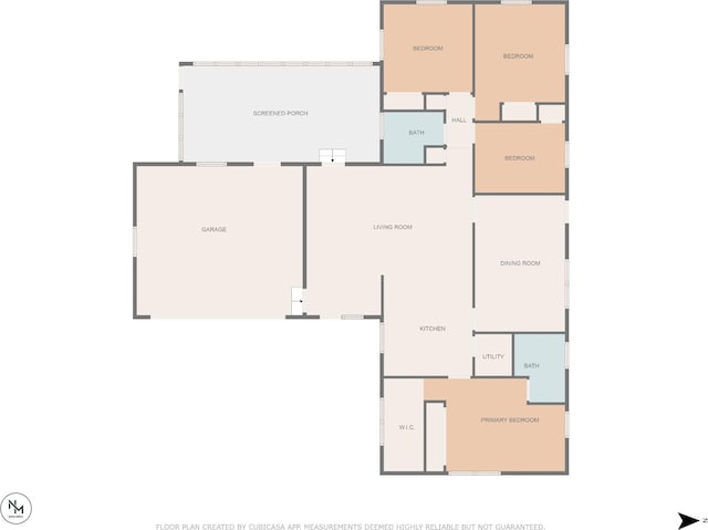 1211 Taylor Pl, Murfreesboro, TN 37129 - view of property floor plan