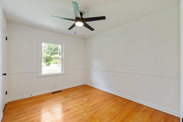1211 Taylor Pl, Murfreesboro, TN 37129 - unfurnished room featuring light wood-type flooring and ceiling fan