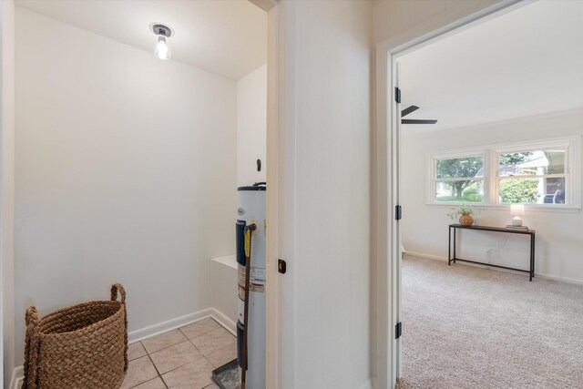 1211 Taylor Pl, Murfreesboro, TN 37129 - hall with electric water heater and baseboards