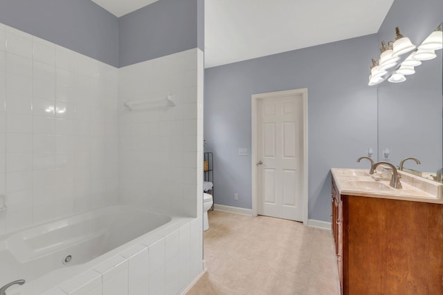 343 Belinda Pkwy, Mount Juliet, TN 37122 - bathroom featuring vanity and tiled shower / bath