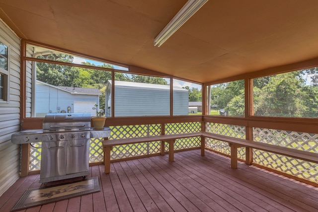 343 Belinda Pkwy, Mount Juliet, TN 37122 - wooden deck with grilling area