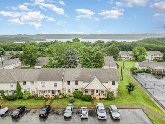 3880 Priest Lake Dr Unit 21, Nashville, TN 37217 - aerial view of property and surrounding area with a nearby body of water