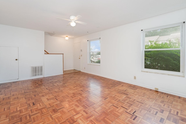 3880 Priest Lake Dr Unit 21, Nashville, TN 37217 - spare room with ceiling fan and stairway