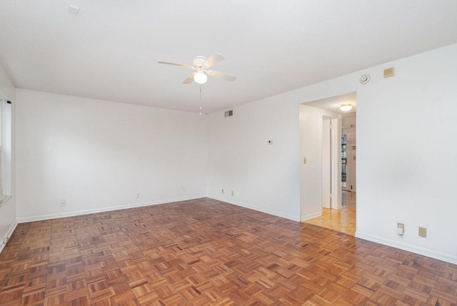 3880 Priest Lake Dr Unit 21, Nashville, TN 37217 - empty room featuring a ceiling fan and a smoke detector