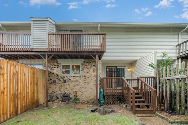 3880 Priest Lake Dr Unit 21, Nashville, TN 37217 - back of property featuring brick siding and a balcony