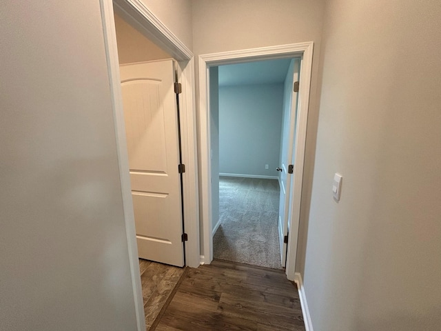 4902 Mowbray Way, Murfreesboro, TN 37129 - corridor with wood finished floors and baseboards