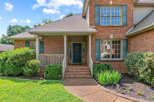 2415 Franklin Ln, Murfreesboro, TN 37130 - view of front of house featuring roof with shingles and brick siding