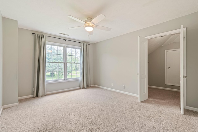 2415 Franklin Ln, Murfreesboro, TN 37130 - empty room featuring a ceiling fan and carpet floors