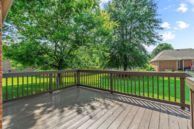 2415 Franklin Ln, Murfreesboro, TN 37130 - deck with a yard