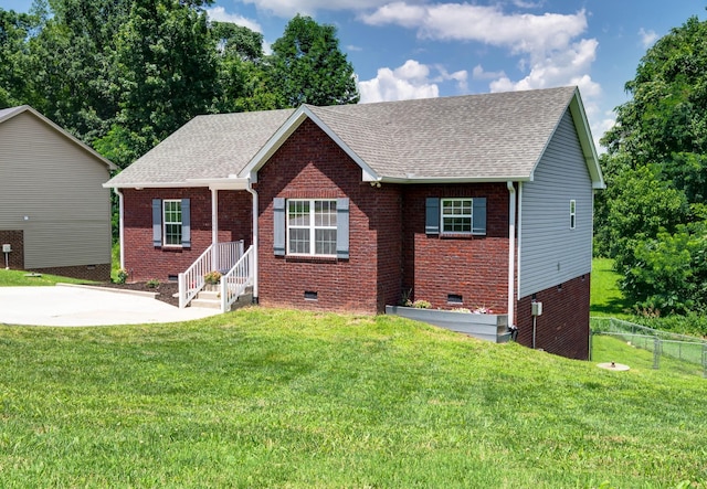 7566 S Swift Rd, Goodlettsville, TN 37072 - ranch-style home featuring crawl space, roof with shingles, and brick siding
