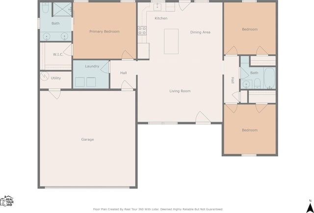 77 Frost St, Decherd, TN 37324 - view of room layout