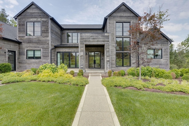 7555 Whiskey Rd, College Grove, TN 37046 - view of front of property with a front lawn