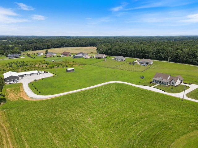 2157 Abiff Rd, Burns, TN 37029 - aerial view of sparsely populated area featuring a forest