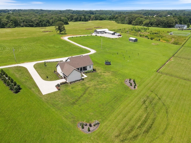 2157 Abiff Rd, Burns, TN 37029 - aerial view of sparsely populated area