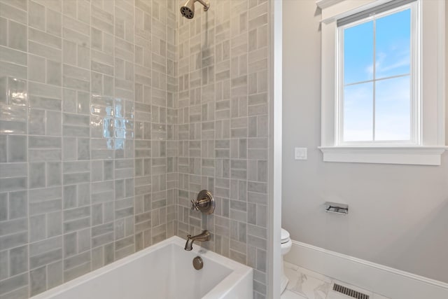 2157 Abiff Rd, Burns, TN 37029 - full bathroom featuring marble look tile flooring and bathing tub / shower combination