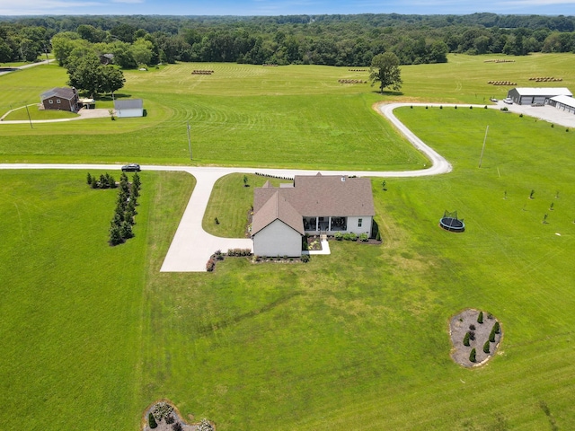 2157 Abiff Rd, Burns, TN 37029 - aerial view of sparsely populated area